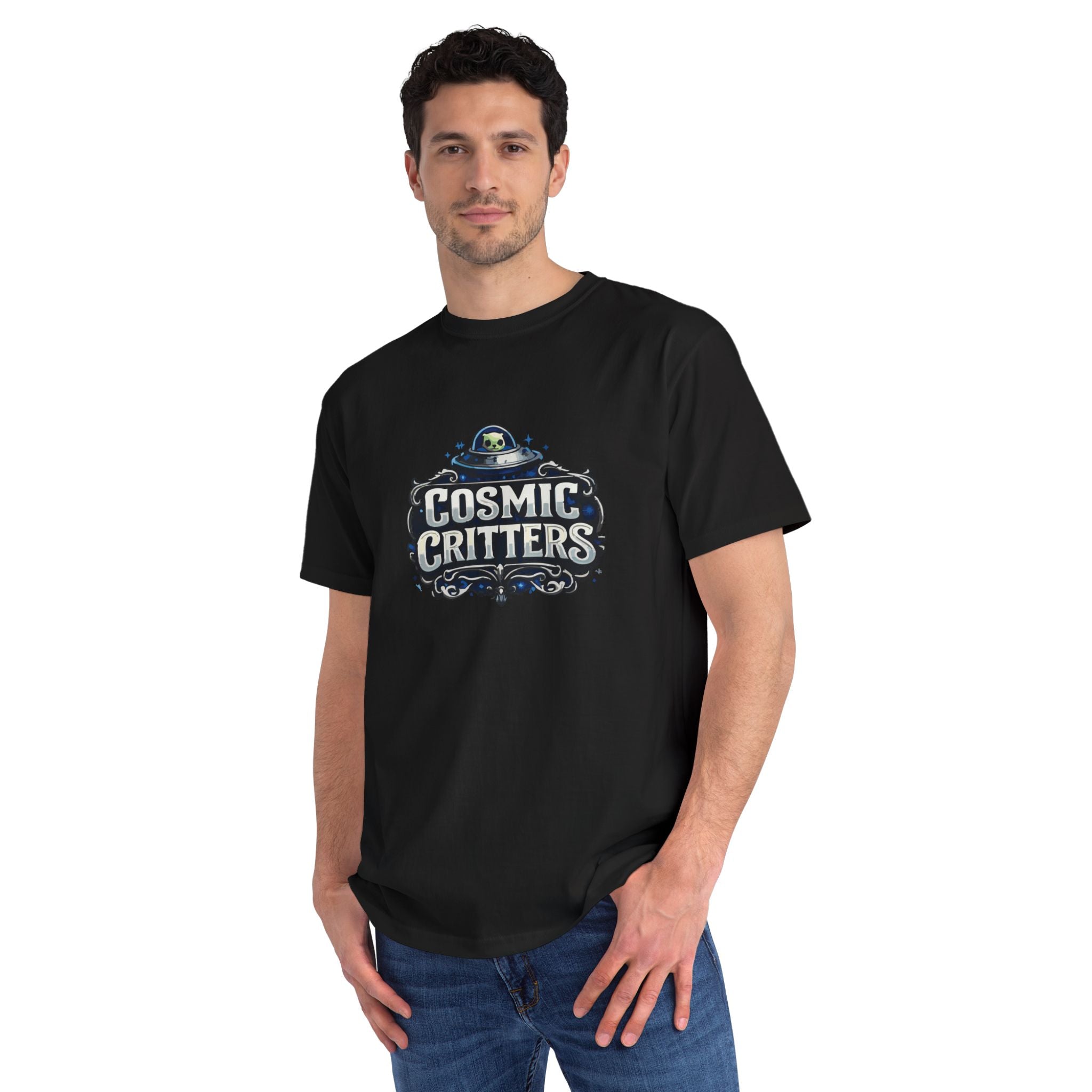 100% Premium Cotton Cosmic Critters Pug T-Shirt